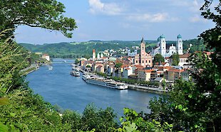 Urlaub in der Drei-Flüsse-Stadt Passau im Bayerischen Wald